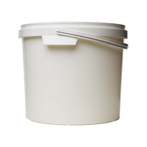 10L Food Grade Plastic Pail with Lid – 10000ml Food Storage Container