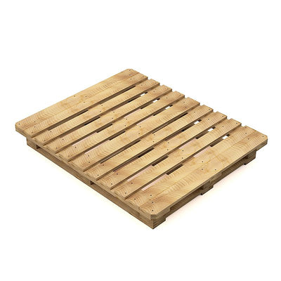 CP6 Chemical Wooden Pallet 1200 x 1000 x 156mm | New Heavy Duty Industrial Pallet | 1500kg Load Capacity | Perimeter Base