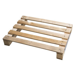 Wooden Display Pallet 800 x 600 x 120mm | 2 Skids | ISPM 15 Heat Treated Export Pallet