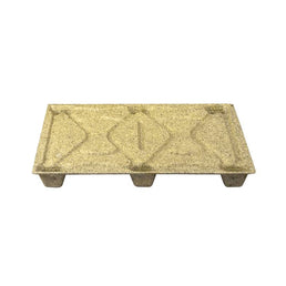 Extra Strong Wood Fiber Pallet F64 800 x 600 x 125mm | Heavy Duty Nestable Export Pallet | 1000kg Load Capacity