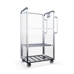 Three Sided Merchandise Picking Trolley - AB Range