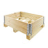 Grade B Wooden Pallet Collar 800 x 600 x 200mm – 4 Hinge Stacking Frame | ISPM 15 Export Approved
