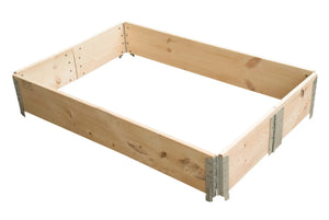 New Wooden Pallet Collar 1200 x 800 x 200mm | 6-Hinge Euro Pallet Collar | ISPM 15 Heat Treated