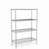 Stainless Steel Wire Shelving – Static Unit 1650mm High, 4 Tier, Catering & Hospital Grade