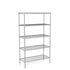 Zinc Wire Shelving – Static Unit 1895mm High | 5 Tier Heavy Duty Storage Rack