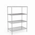 Stainless Steel Wire Shelving – Static Unit 1650mm High, 4 Tier, Catering & Hospital Grade