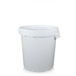 30 Litre White Airtight Food Approved Bin with Lid