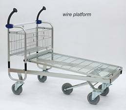 Carry 120M Transport Trolley – Extra-Capacity Trolley with Wire Platform - AB Range