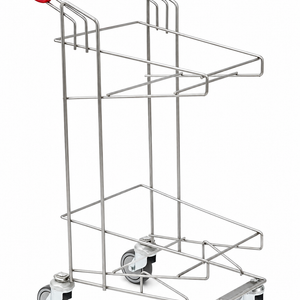 Vario XL Twin-Basket Shopping Trolley – High-Capacity Retail Cart