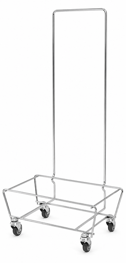 Basket Stacking Frame with Handle – Mobile Basket Display Stand