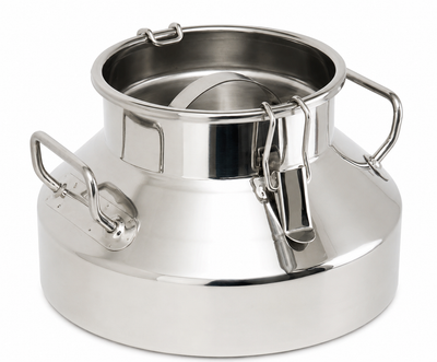 25 Litre Stainless Steel Milk Churn – Durable and Secure Dairy Transport