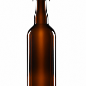 750ml Amber Beer Swing-Stopper Bottle with ceramic stopper