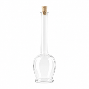 100ml Ravello Glass Oil Bottle (Cork Opening)
