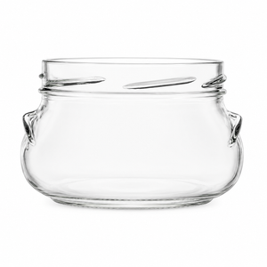 640ml Porzione Twist Neck Glass Jar