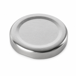38mm Silver Standard Twist-Off Caps | Roll Thread Metal Jar Lids