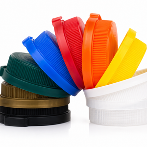 38mm Induction Heat Seal Caps for HDPE Milk Bottles – Tamper Evident Dairy Bottle Caps