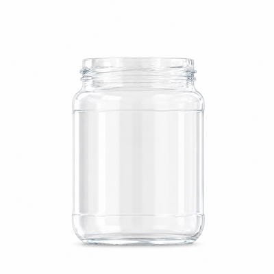 368ml Flint Glass Honey Jar