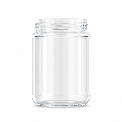 370ml Flint Glass Pickle Jar