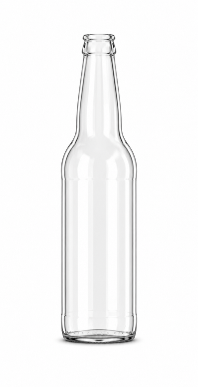 500ml Flint Glass Ale Beer Bottle – 29mm Crown Cork Finish
