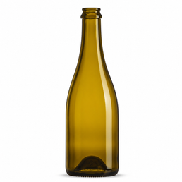 Méthode Traditionnelle 75cl Dead Leaf Glass Bottle – Crown Finish