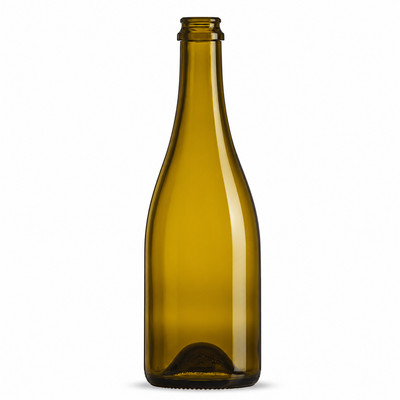 Méthode Traditionnelle 75cl Dead Leaf Glass Bottle – Crown Finish