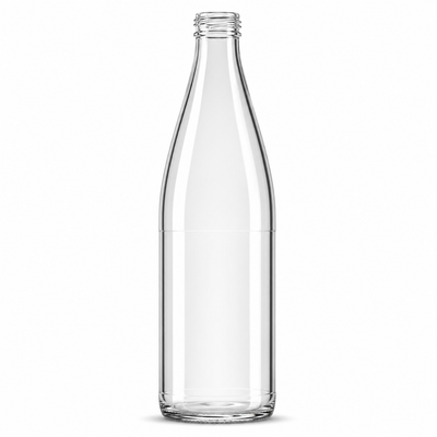 EAU GAZEUSE REUSE 100cl Flint Glass Bottle – DMCA2 Screw Cap Finish