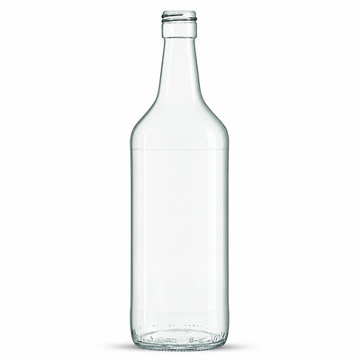 VDN 100cl Flint Glass Bottle – BVP31.5 Screw Cap Finish