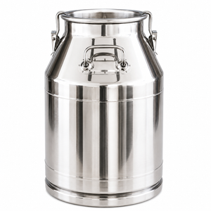 50 Litre Stainless Steel Milk Churn – Reliable and Durable Dairy Transport