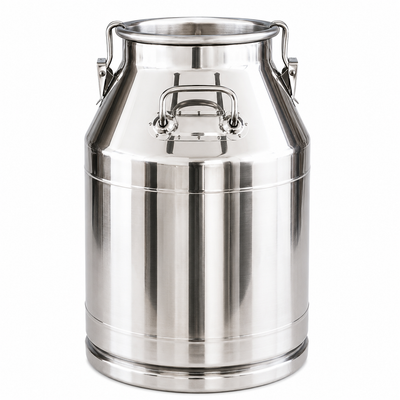 10 Litre Stainless Steel Milk Churn – Durable and Leak-Proof Transport
