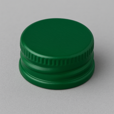28MM MCA2 Tamper Evident Green Bottle Caps