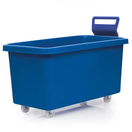 450 Litre Moulded Truck with Handle – Large Food Approved Mobile Truck
