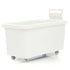 450 Litre Moulded Truck with Handle – Large Food Approved Mobile Truck