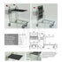 Vario WTP-3D Transport Trolley – Dual-Level Trolley with Basket and Shelf - AB Range