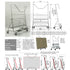 Plate Trolley Carry WP4BW with Shelf and Basket - Durable and Convenient - AB Range