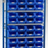 Single Starter Bay Shelving with Bin Kits | Freestanding Small Parts Storage