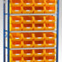 Single Starter Bay Shelving with Bin Kits | Freestanding Small Parts Storage