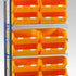 Single Extension Bay Shelving with Bin Kits | Add-On Small Parts Storage Unit