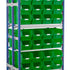 Double Starter Bay Shelving with Bin Kits | Heavy-Duty Small Parts Storage