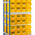 Double Extension Bay Shelving with Bin Kits | Heavy-Duty Small Parts Storage
