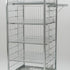 High Container 700x700 H1650 with 4 Shelves – Tall Roll Cage for Maximum Storage - AB Range
