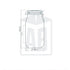 2000ml Kilnclip Glass Jar