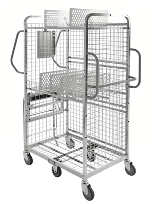 Modul 300 Picking Trolley – Electrogalvanised Flex Cart – 300kg Capacity (900 × 625 × 1710 mm)