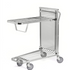 Ergonomic Stackable Shop Trolley – Spring-Loaded Shelf | Electro-Galvanised | 90kg Capacity