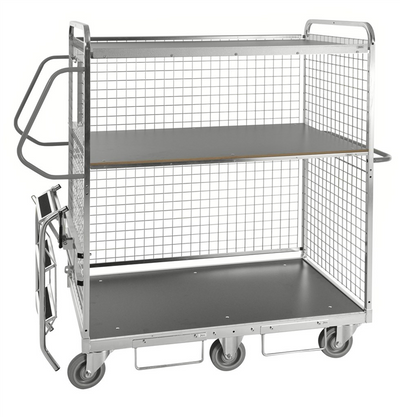 Modul 600 Picking Trolley – Electrogalvanised Flex Cart – 600kg Capacity (1295 × 810 × 1700 mm)
