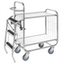 Series 8000 Shelving Trolley – Electrogalvanised – 250 kg Capacity (1395 × 470 × 1120 mm)