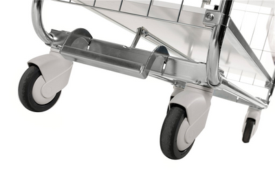 Series 8000 Shelving Trolley – Electrogalvanised Flex Cart with Central Lock – 250kg Capacity (1195 × 470 × 1120 mm)