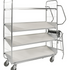 Series 8000 Shelving Trolley – Electrogalvanised – 250 kg Capacity (815 × 470 × 1590 mm)