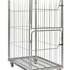 Heavy-Duty 4-Sided Roll Container with Central Brake – 800kg Capacity