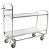Series 8000 Shelving Trolley – Electrogalvanised Flex Cart with Central Lock – 250 kg Capacity (1395 × 470 × 1120 mm)