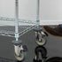 Zinc Wire Shelving – Mobile Unit 2045mm High | 5 Tier Heavy Duty Storage Rack